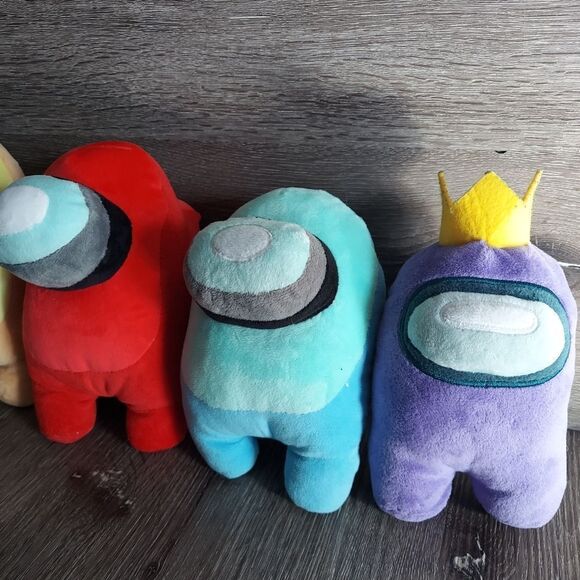 Among Us Plush Lot (7) - Picture 3 of 6